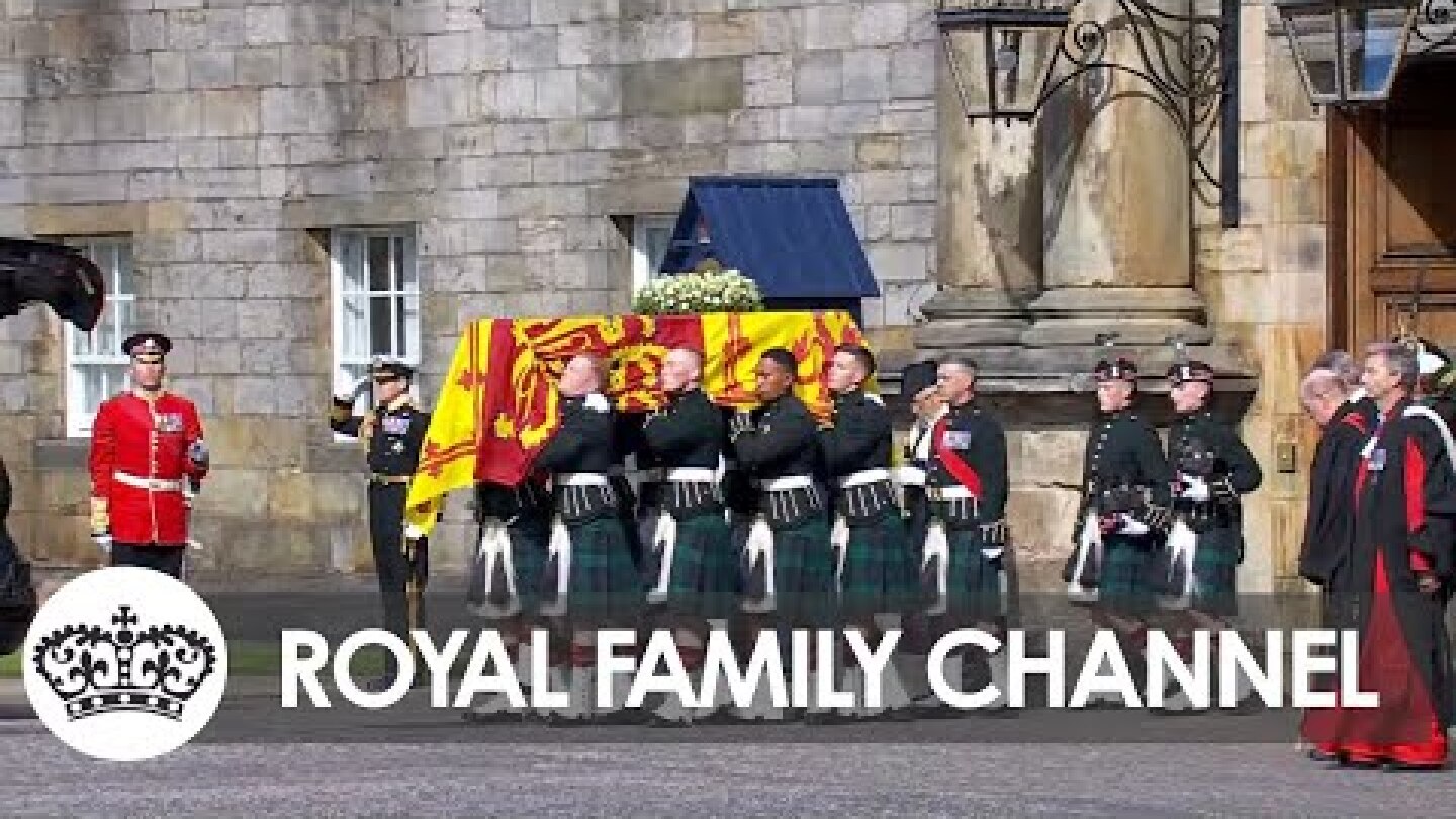 LIVE: King Charles III Joins Queen's Coffin Procession