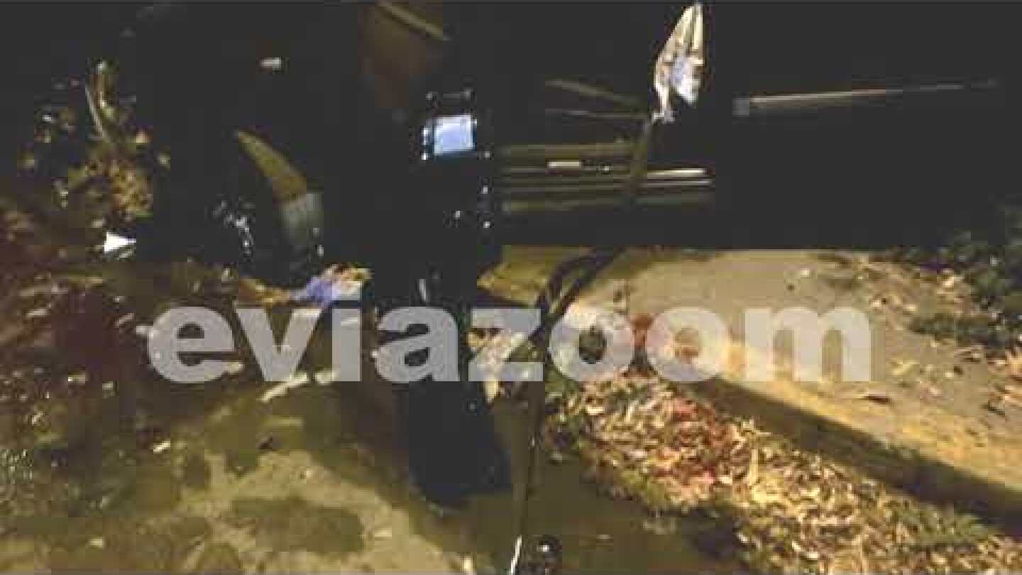 EviaZoom.gr: Θανατηφόρο τροχαίο με δύο νεκρούς στο δρόμο Χαλκίδας - Λαμψάκου