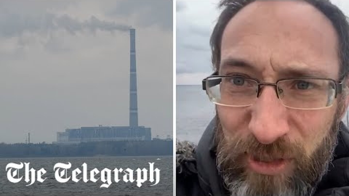 Exclusive footage of Zaporizhzhia nuclear power plant in aftermath of Russian attack | Dispatch