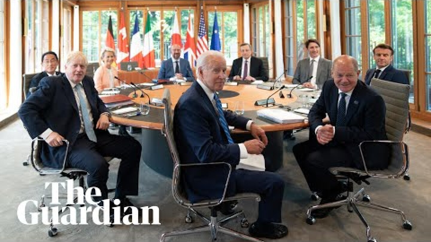 Johnson and Trudeau mock Putin at G7 summit: 'A bare-chested horseback ride'