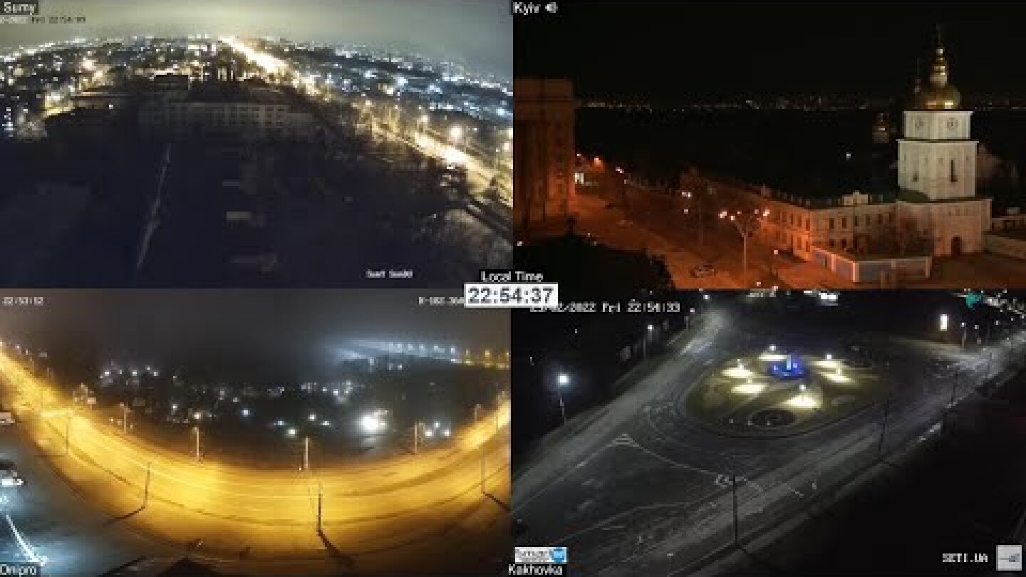 Ukraine Live Camera - Multiple View Points [Russian Invasion]