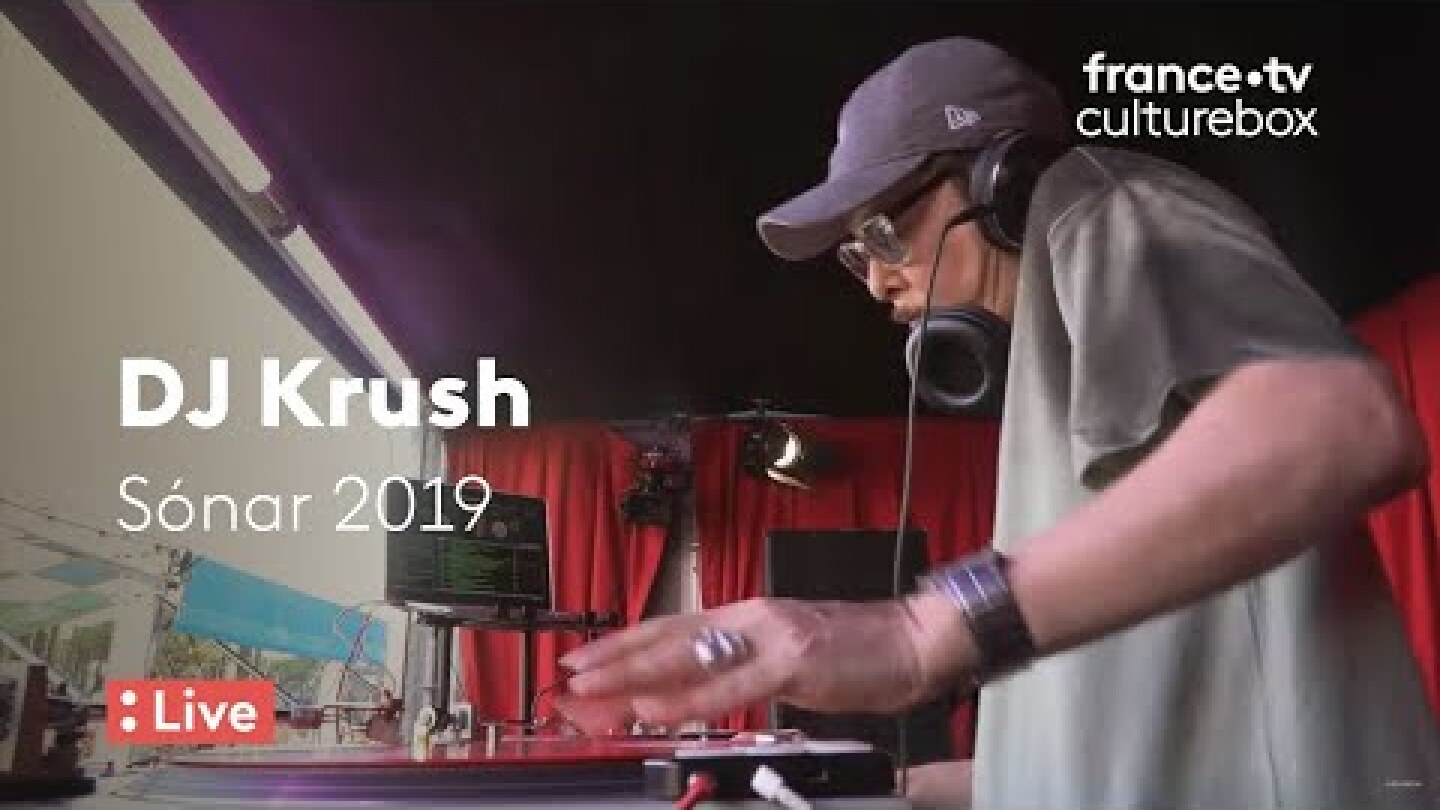 Dj Krush - DJ set @ Sónar 2019 (full show)