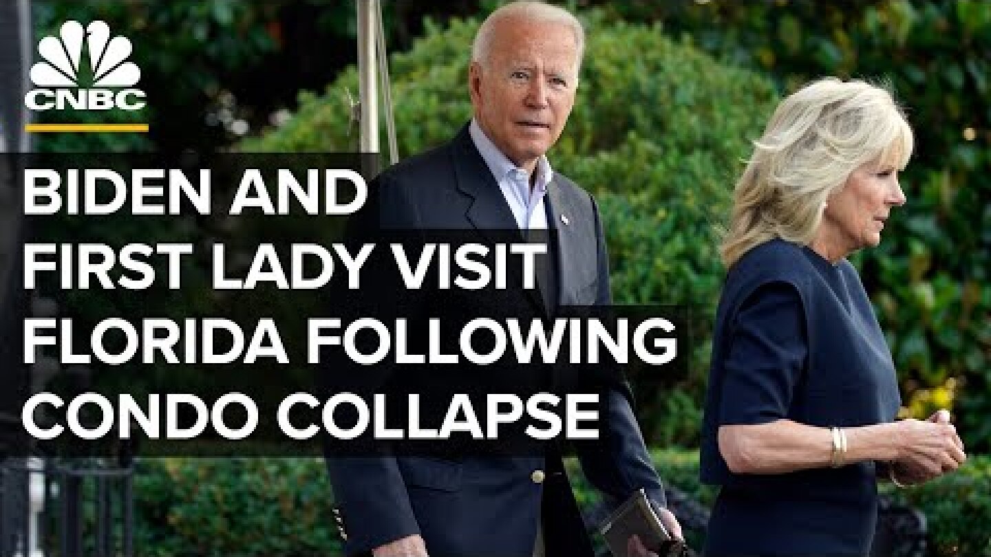 President Biden and First Lady visit Florida after the condo building collapse — 7/1/2021
