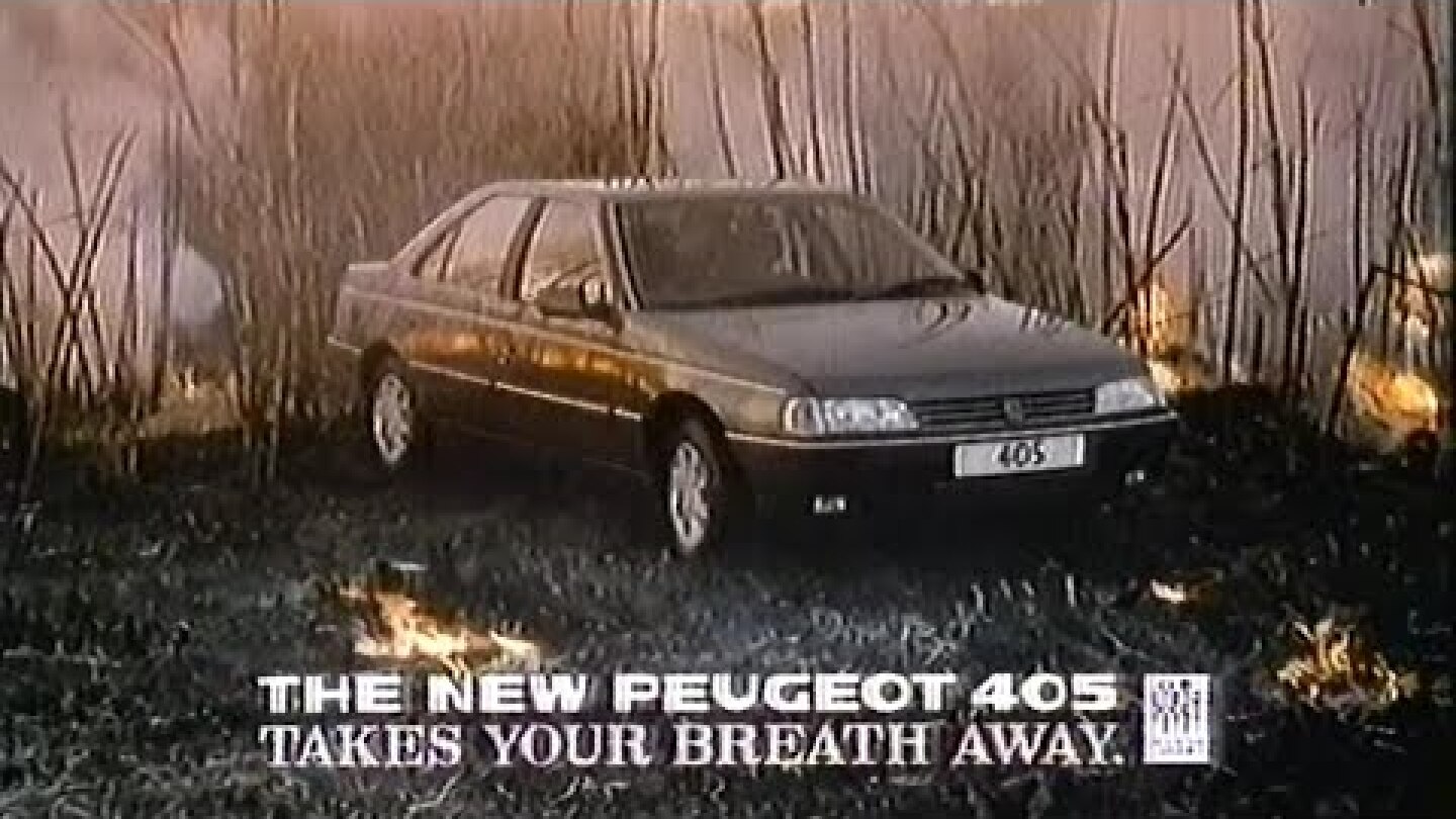 Peugeot 405 Advert/Commercial Circa 1990 (UK)
