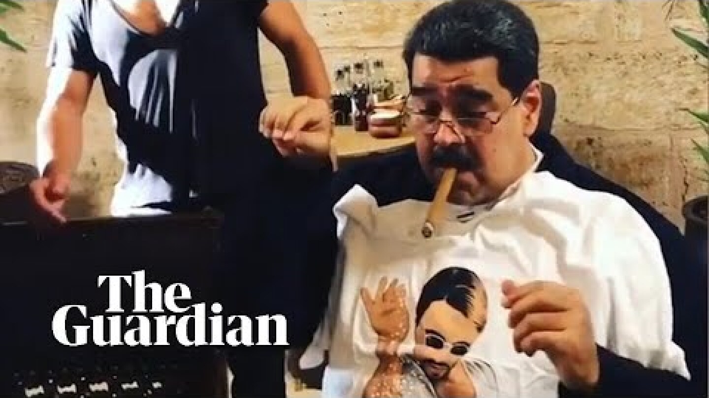 Venezuelan president feasts at 'Salt Bae' restaurant while country goes hungry