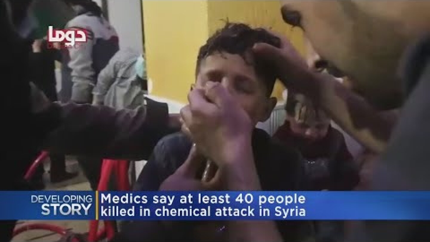 At Least 40 Dead In Chemical Attack In Syria