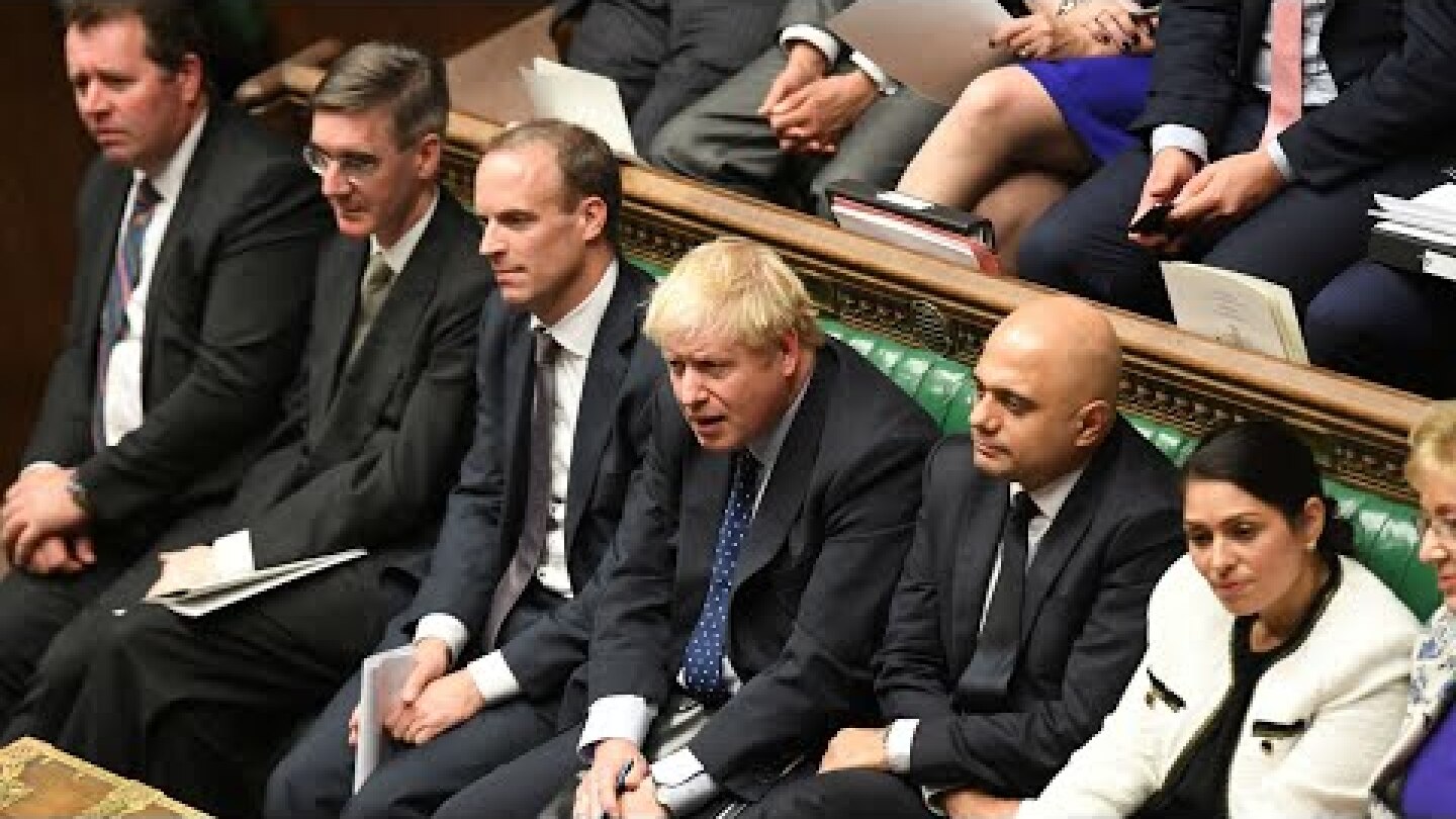Live | Huge anti-Brexit protest outside Parliament as MPs vote for further delay