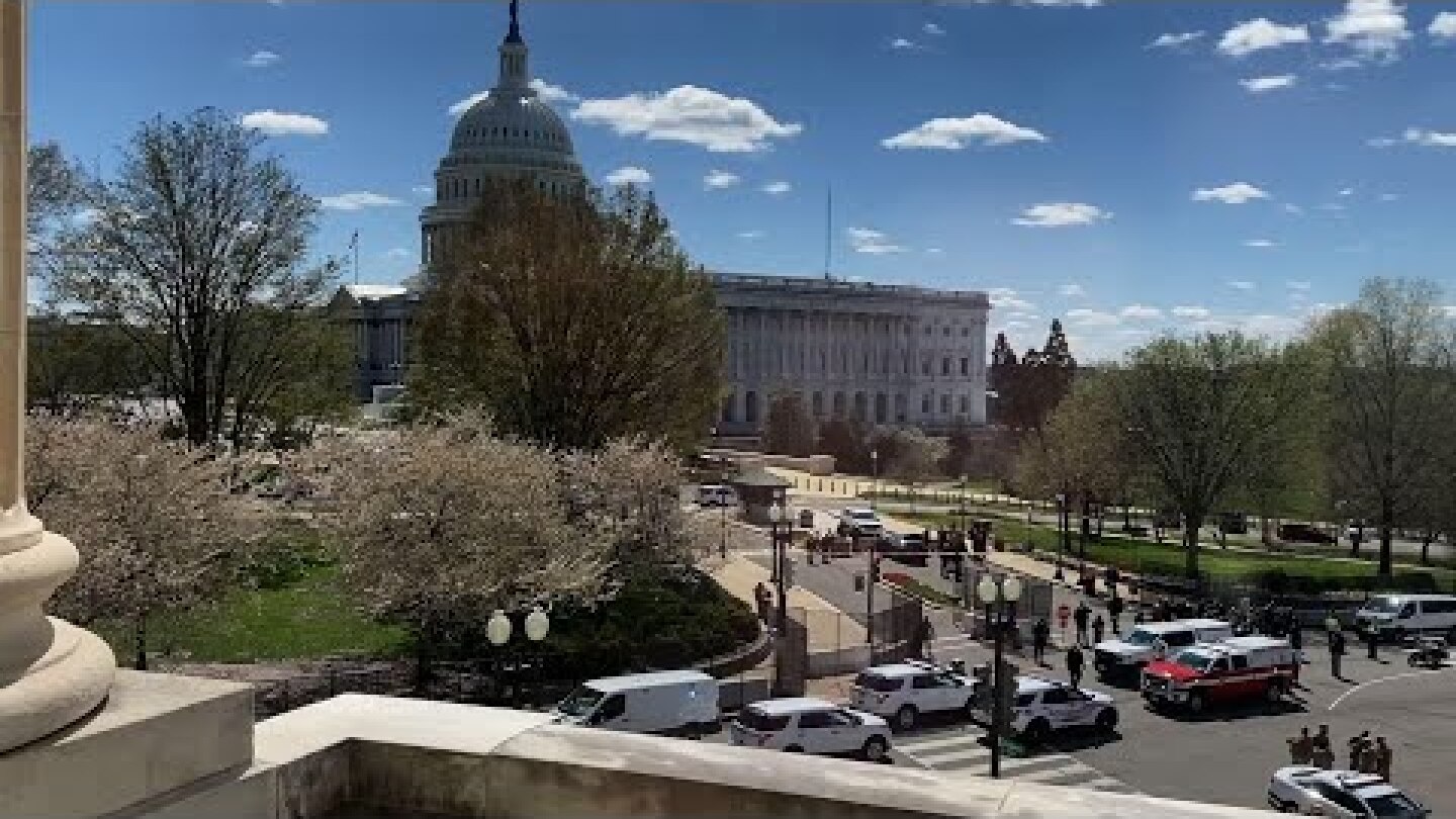 Man rams car into Capitol barrier, officer killed