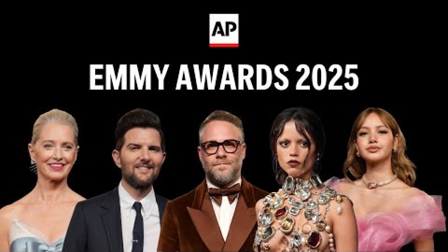 Emmys 2025: Red carpet and backstage interviews with winners