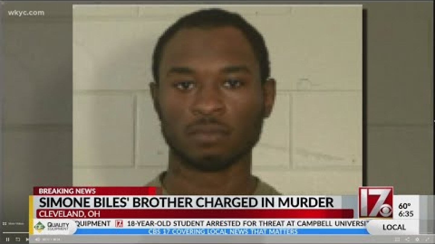 Brother of Olympic gold medalist Simone Biles charged with 3 counts of murder