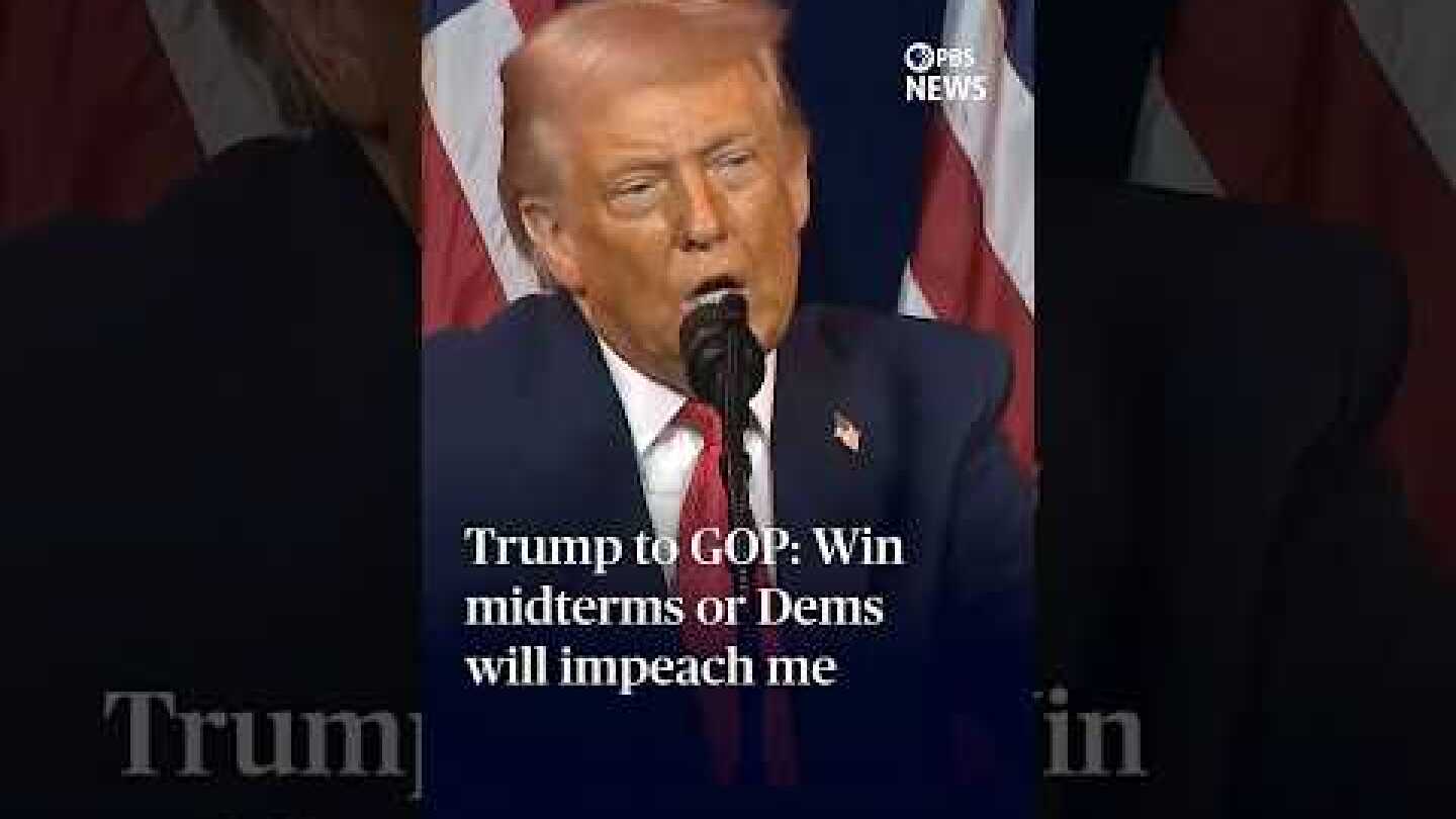 Trump to GOP: Win midterms or Dems will impeach me