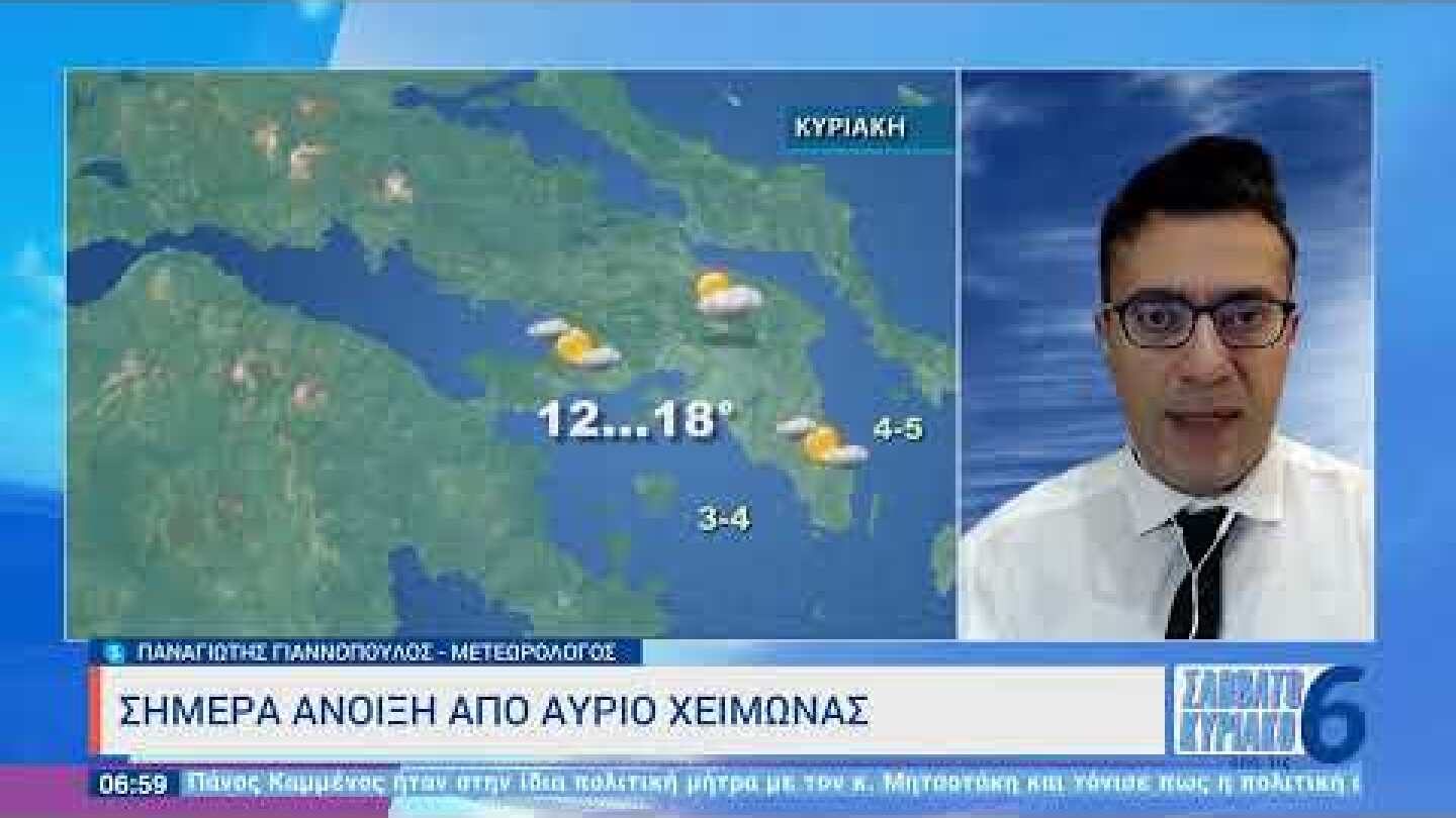 Καιρός: Σήμερα άνοιξη από αύριο χειμώνας | 18/12/22 | ΕΡΤ