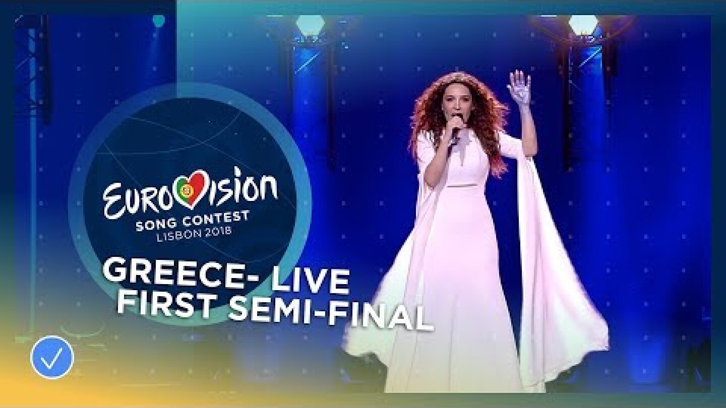 Yianna Terzi - Oniro Mou - Greece - LIVE - First Semi-Final - Eurovision 2018