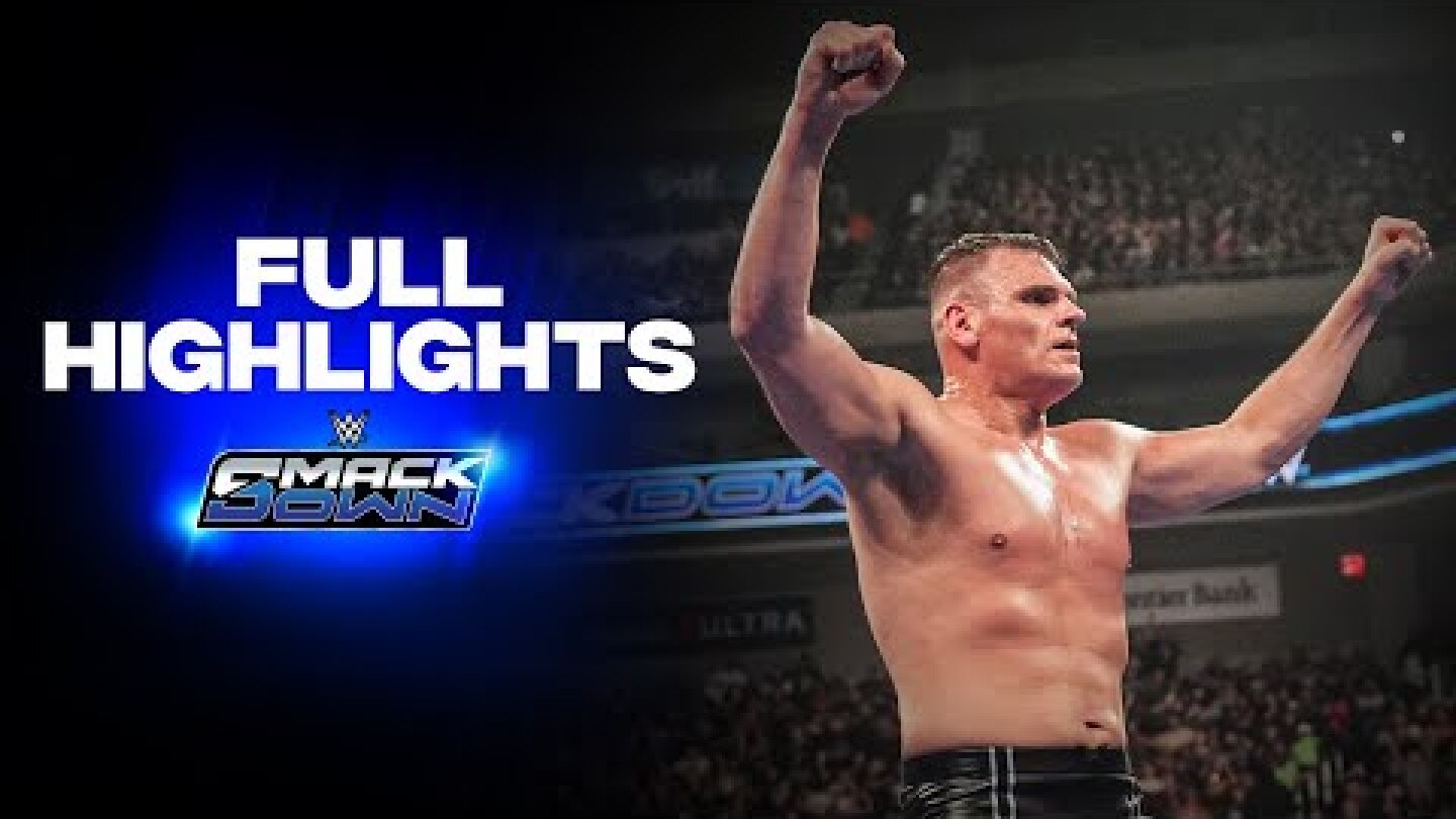Full SmackDown highlights: Dec. 5, 2025