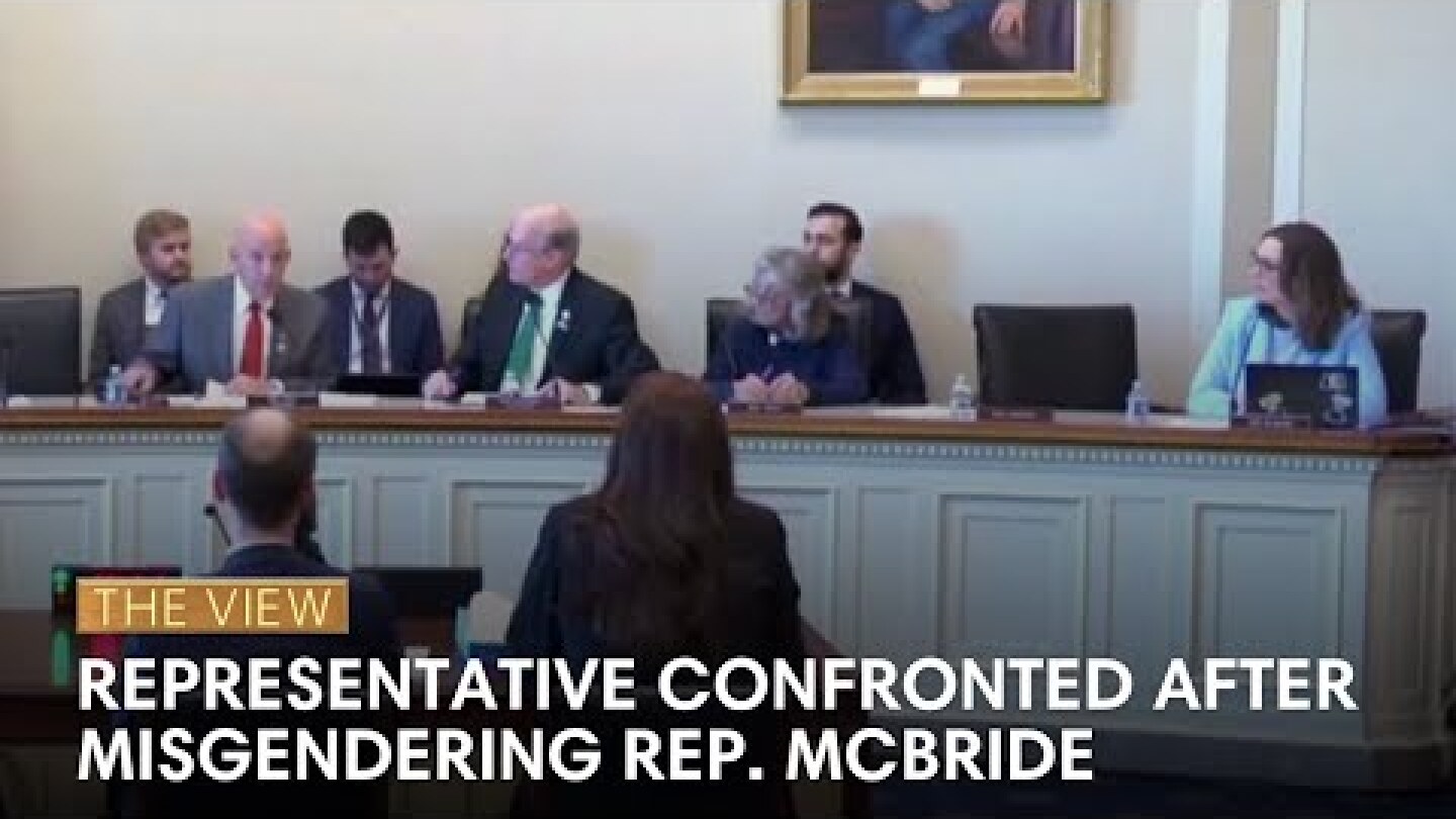 Rep. McBride Misgendered In House Hearing
