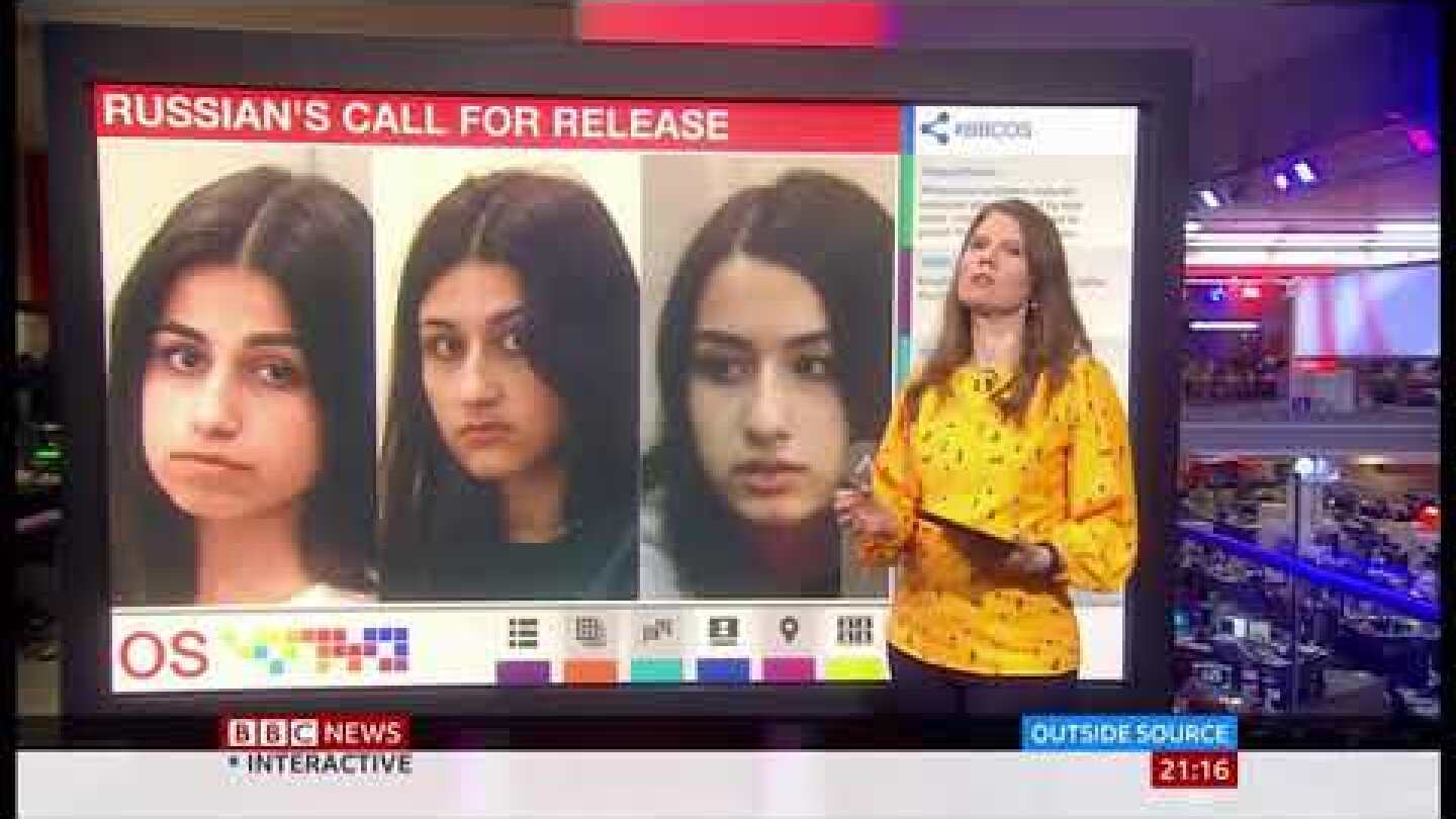 Khachaturyan sisters who killed father touch Russian hearts - BBC News - 22nd August 2019