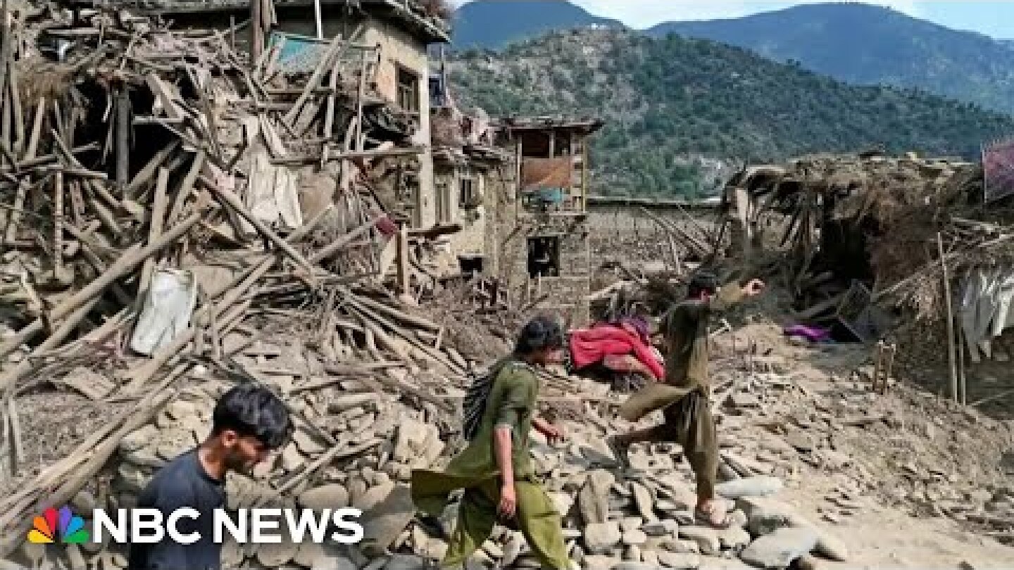 Death roll soars past 1,400 in Afghanistan after earthquake