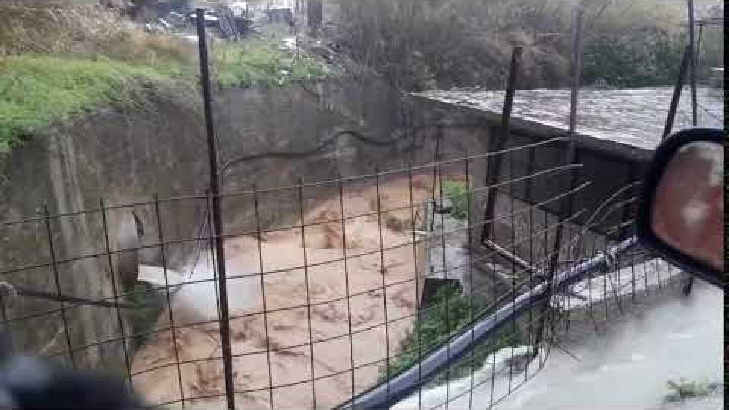 Το ρέμα στου Κόρακα την Καμάρα στην περιοχή της Καλλιθέας