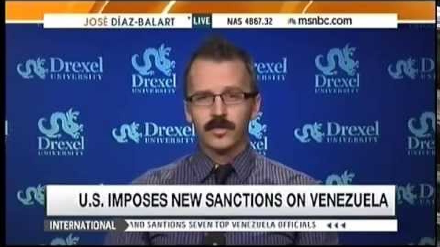 George Ciccariello-Maher on MSNBC's The Rundown, March 10th 2015