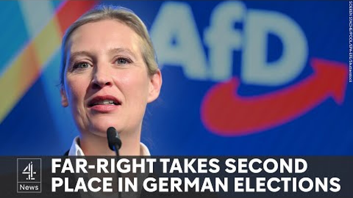 German election: Conservatives projected to win with far-right AfD in second