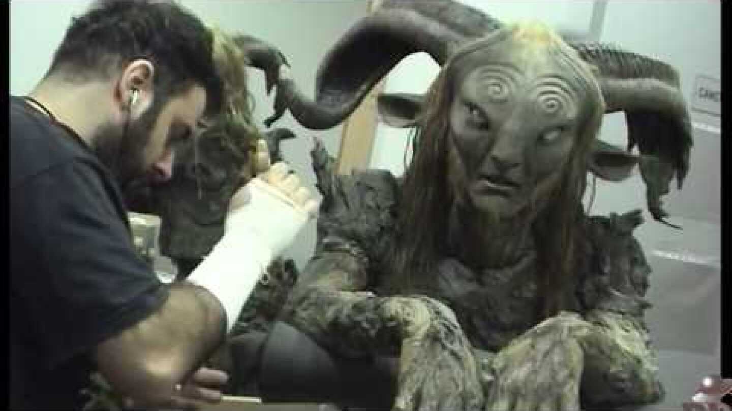 Pan's Labyrinth make-up. El Laberinto del Fauno.