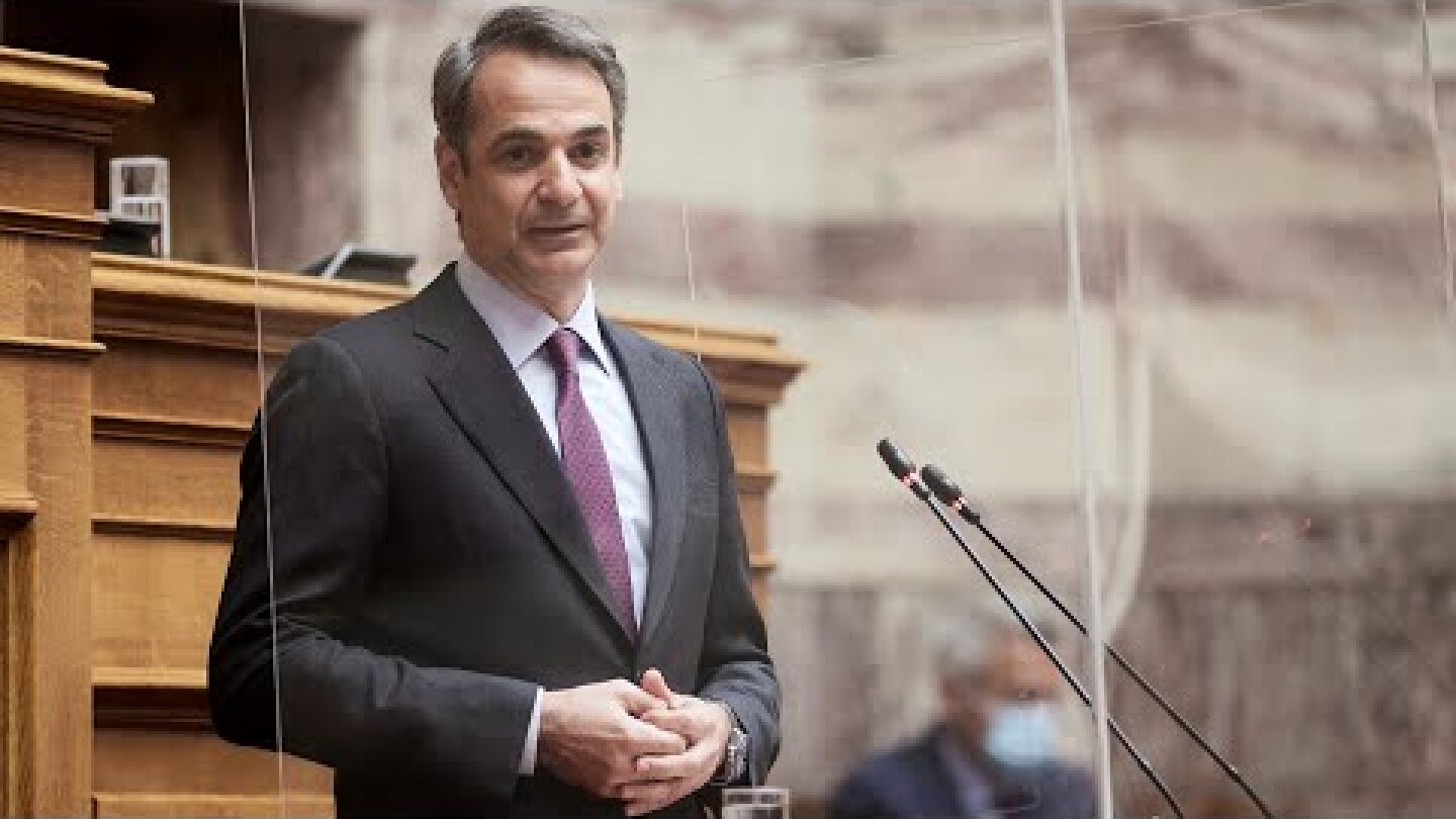 Ομιλία στη Βουλή σχετικά με τη στρατηγική για την μετάβαση σε μια κλιματικά ουδέτερη οικονομία