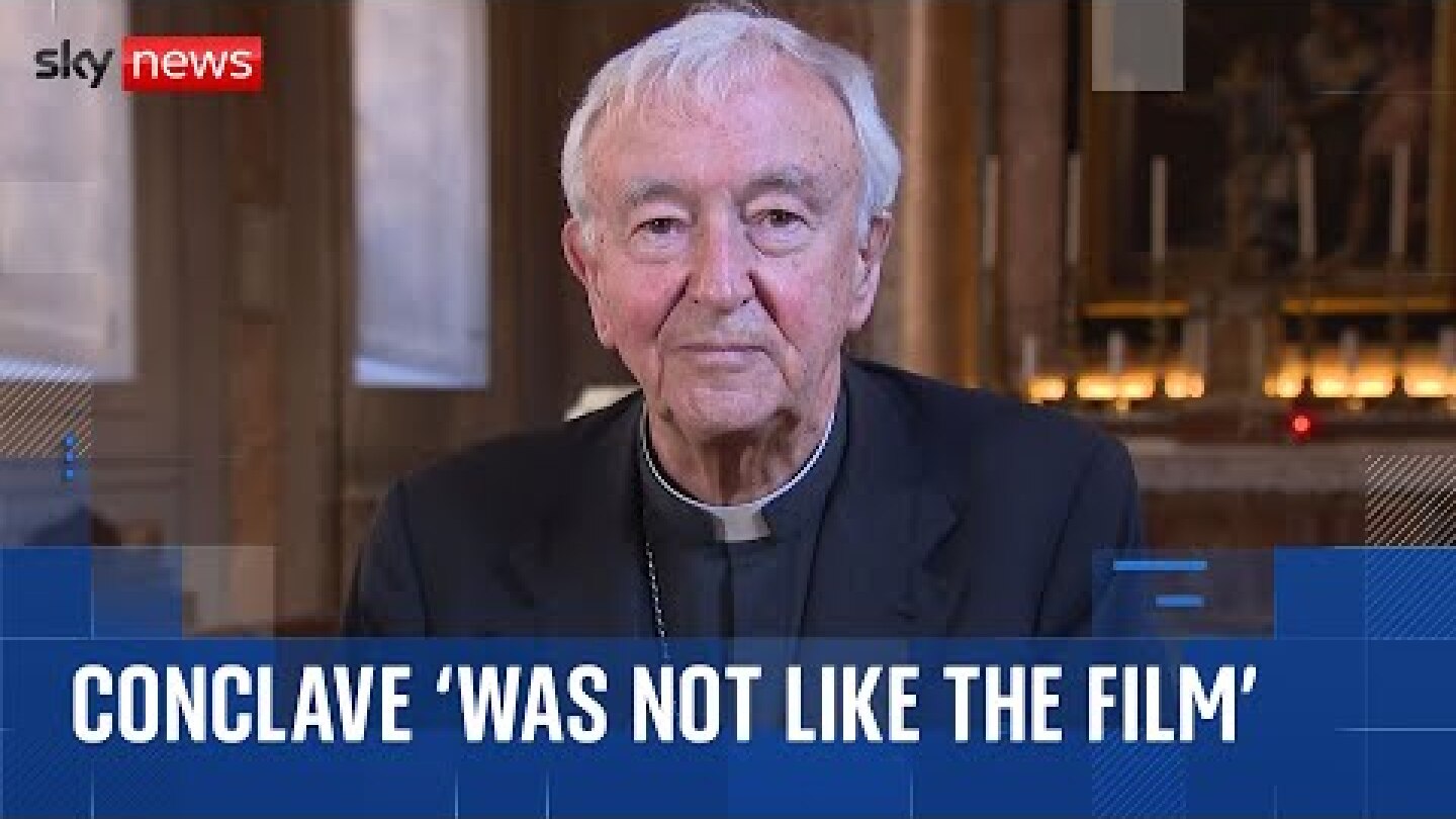 Archbishop of Westminster reveals what it was like to be part of the papal conclave