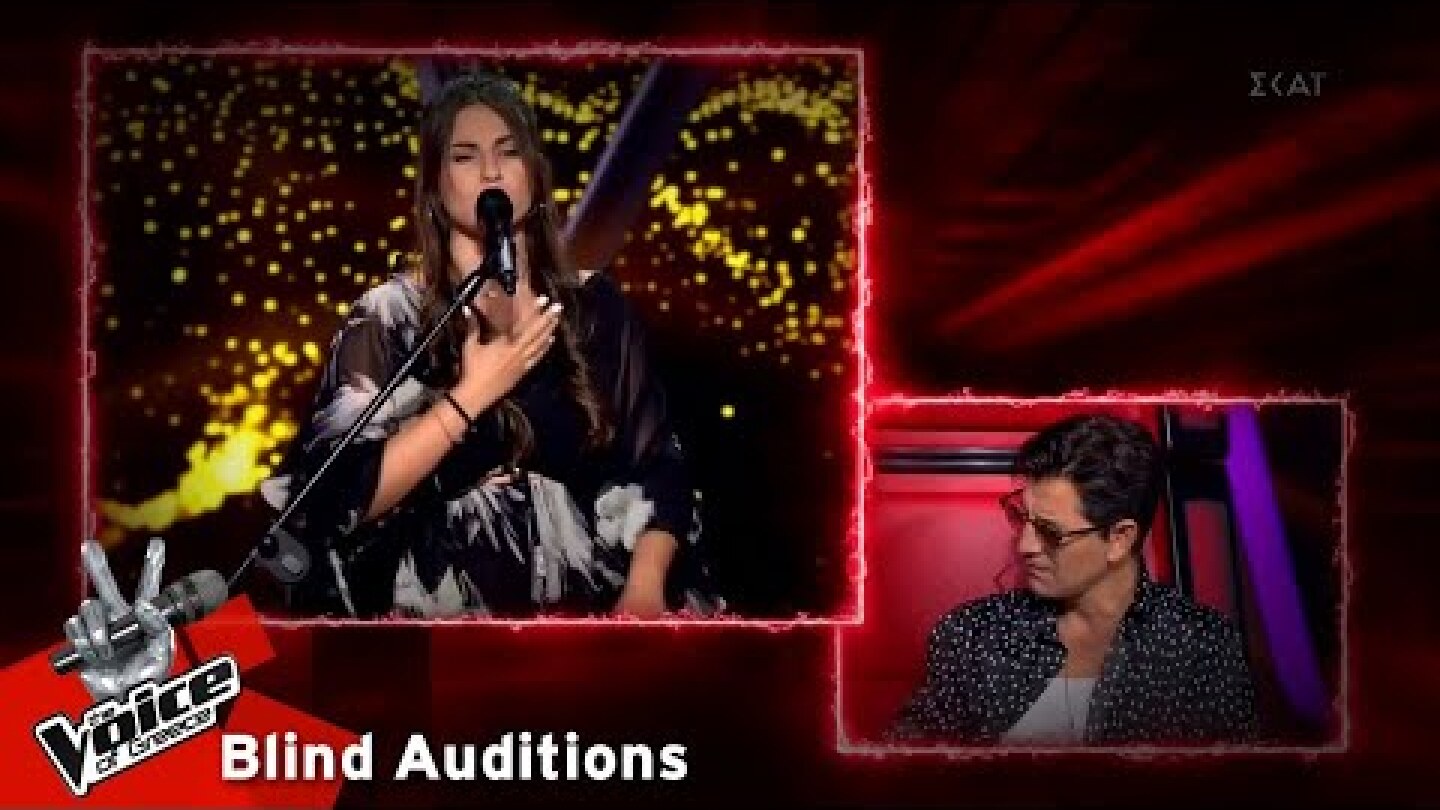 Ελευθερία Τσαγκίρη "Σε ποιά θάλασσα αρμενίζεις" | Blind Auditions | The Voice of Greece | S08