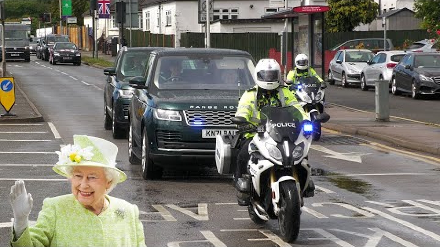 The Queen returns to London for her Platinum Jubilee
