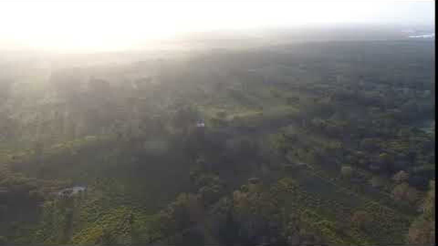 Aerial view of the Main Plateau of Aguada Fénix.
