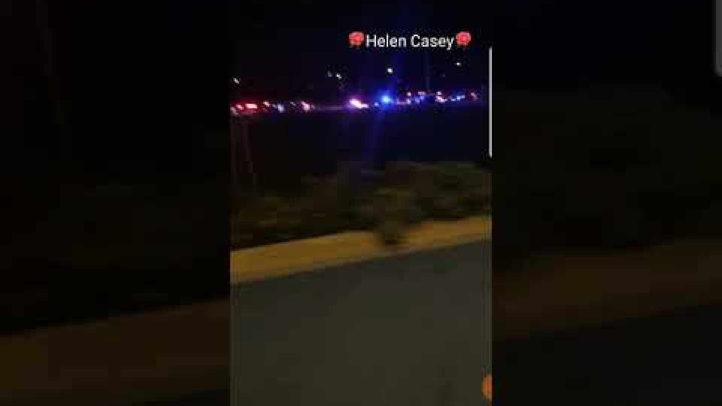 Helicopter crash on 99th and Dan Ryan in Chicago 🚁