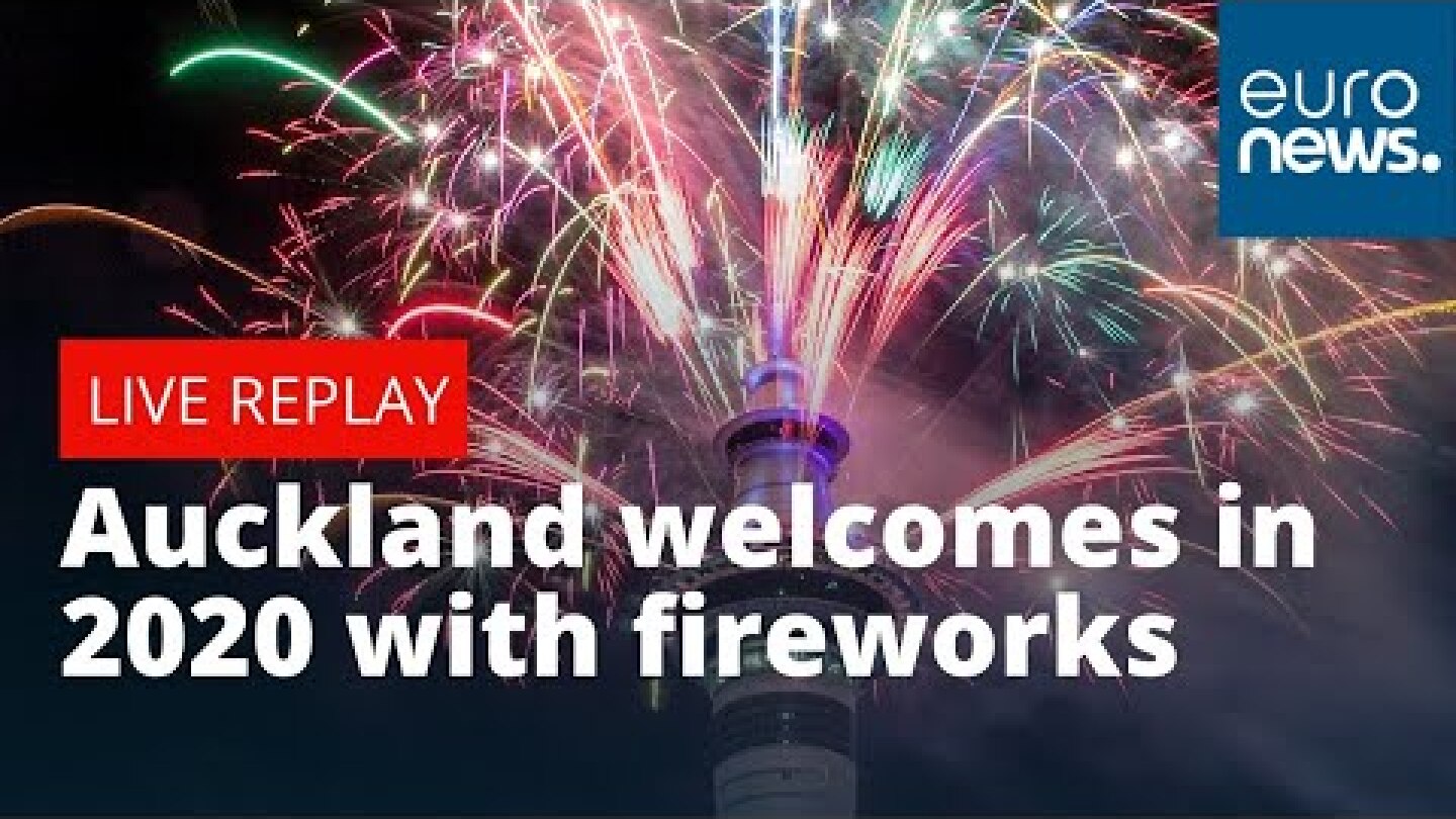 Happy New Year New Zealand! Auckland welcomes in 2020 with celebratory fireworks