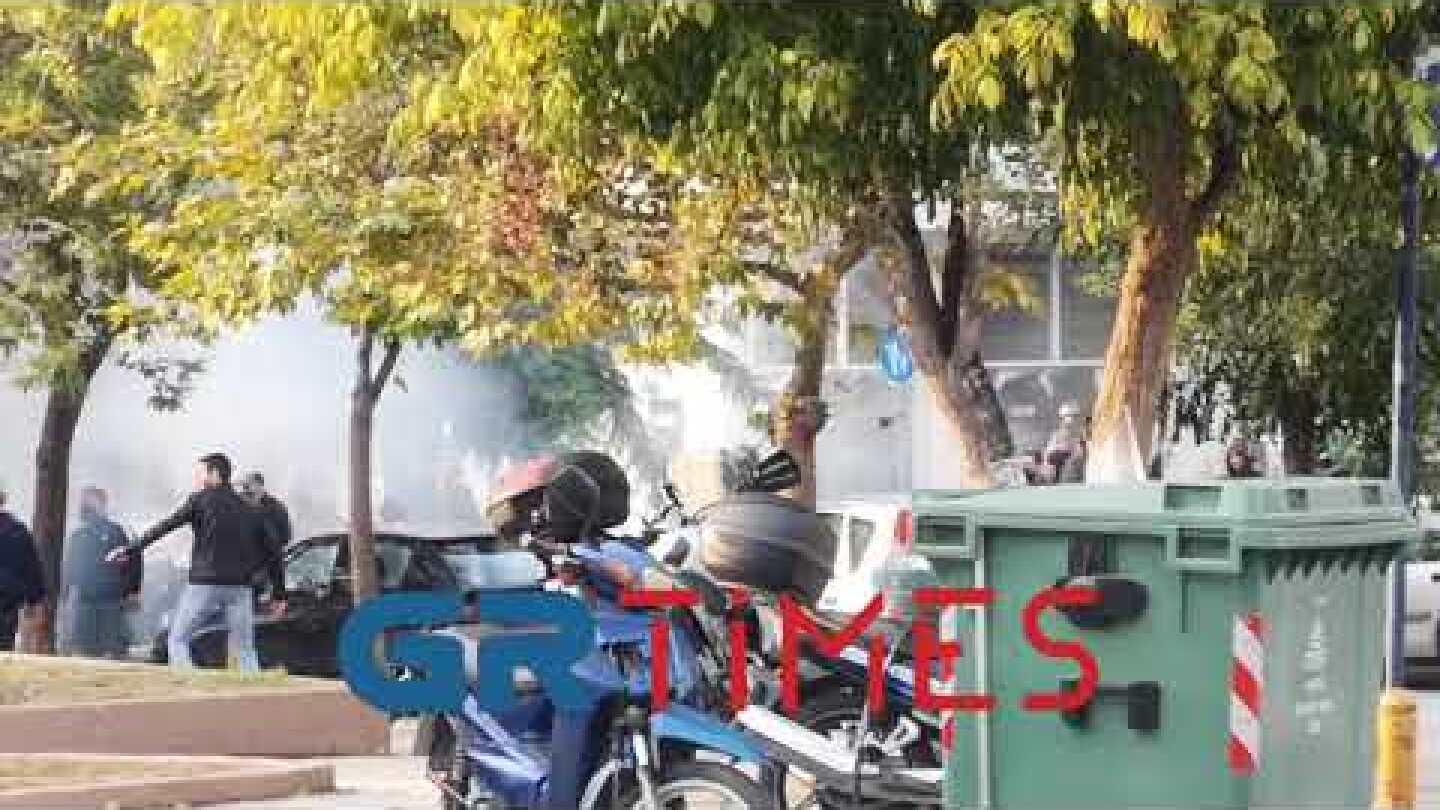 Σοβαρά επεισόδια στην πλατεία Τερψιθέας