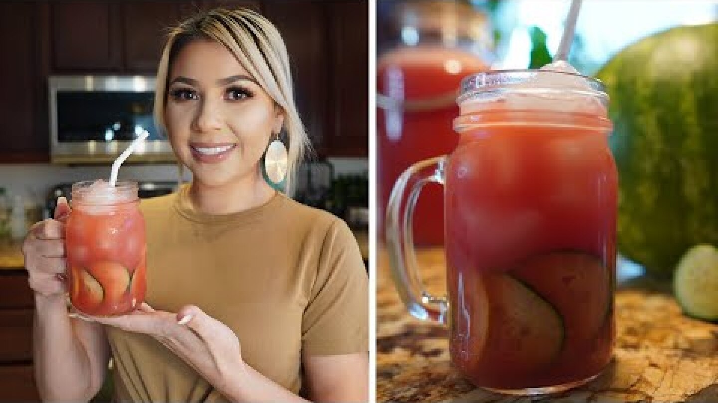 HOW TO MAKE THE BEST WATERMELON AND CUCUMBER AGUA FRESCA
