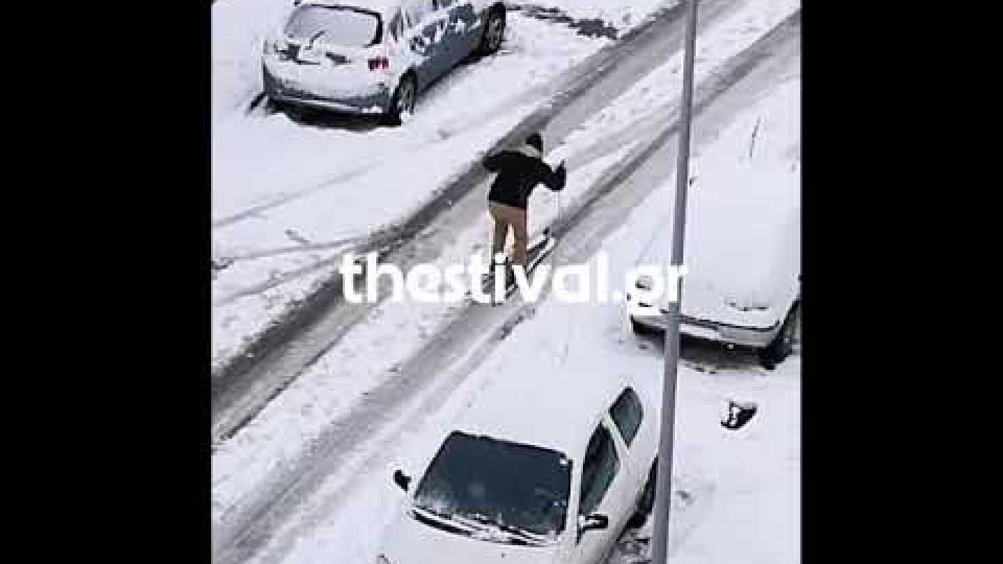 Thestival.gr Σκι στην Ευκαρπία Θεσσαλονίκης