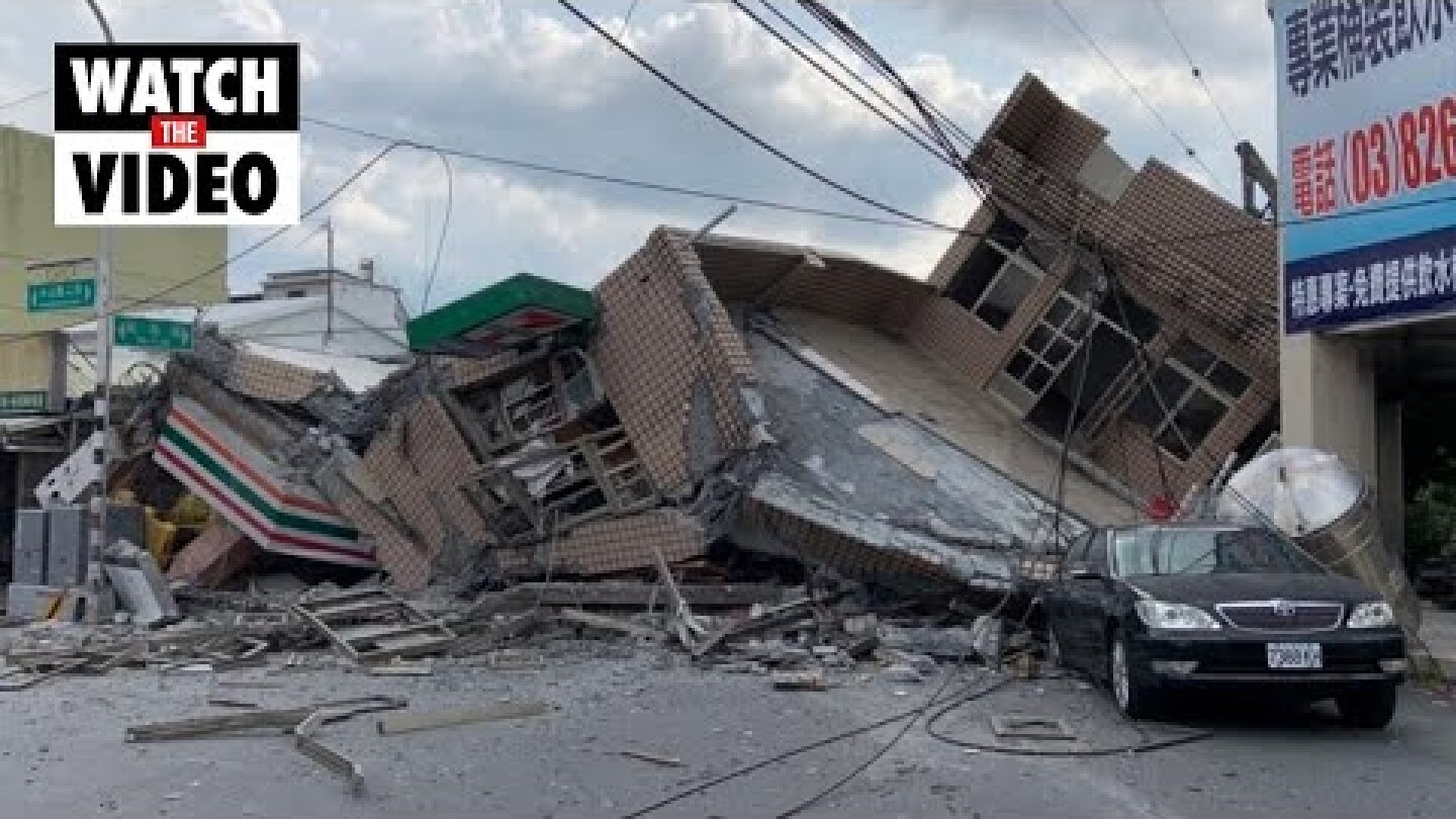 6.8 magnitude earthquake hits Taiwan, sparks tsunami fears