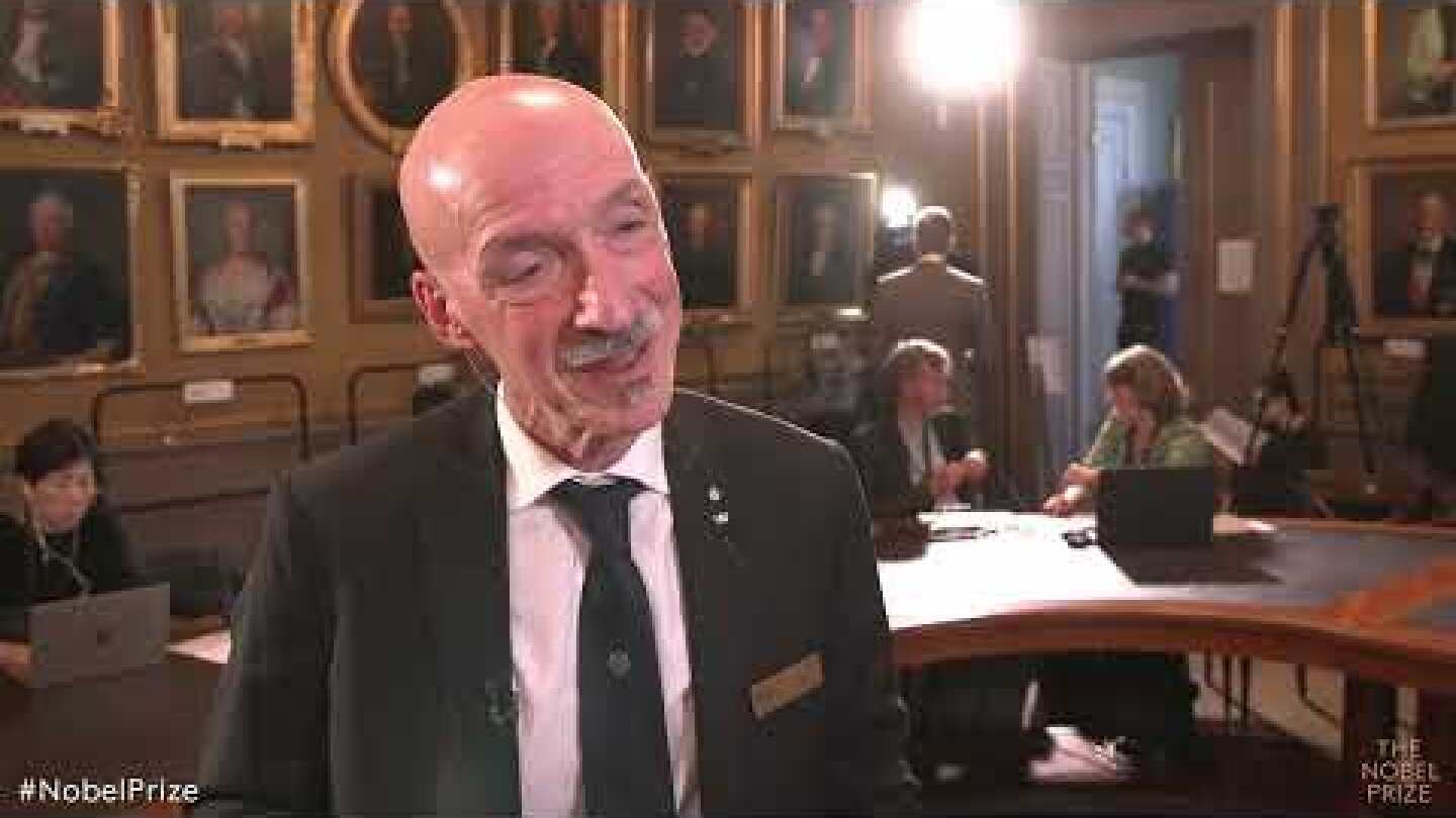 “The most fundamental question in life." | Interview about the 2026 Nobel Prize in Chemistry