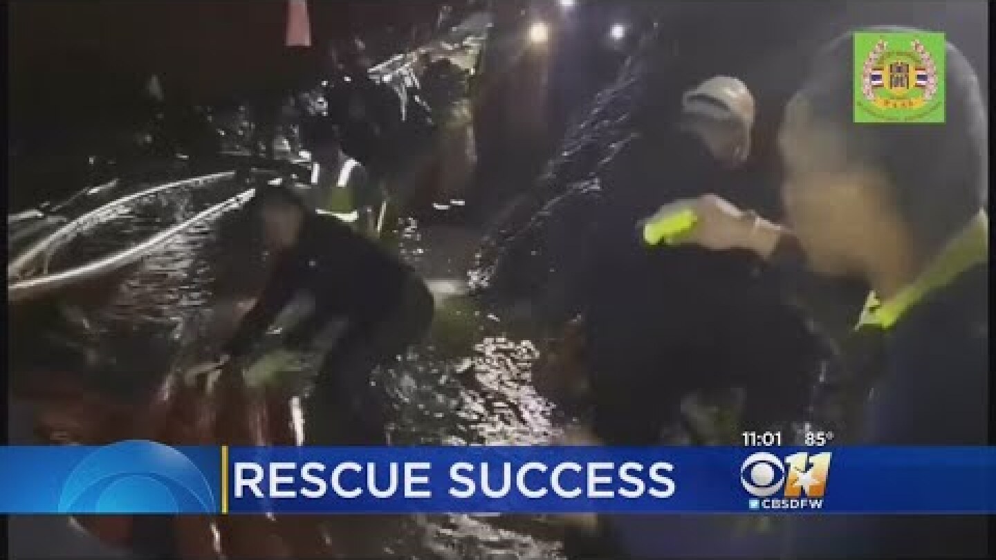 Celebrations After Thailand Cave Rescue Ends Successfully