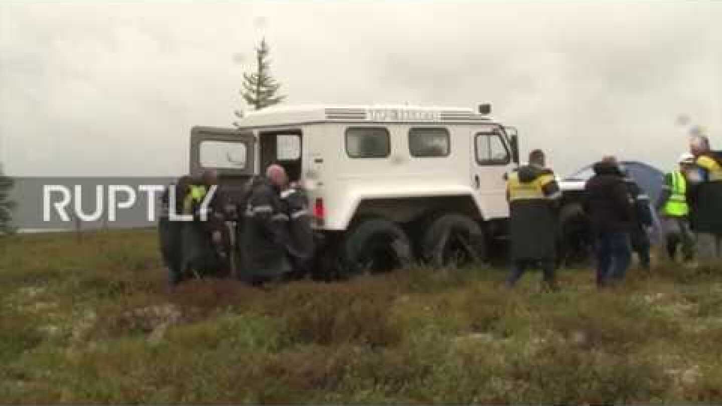 Russia: Footage emerges of wreckage after deadly Siberian helicopter crash