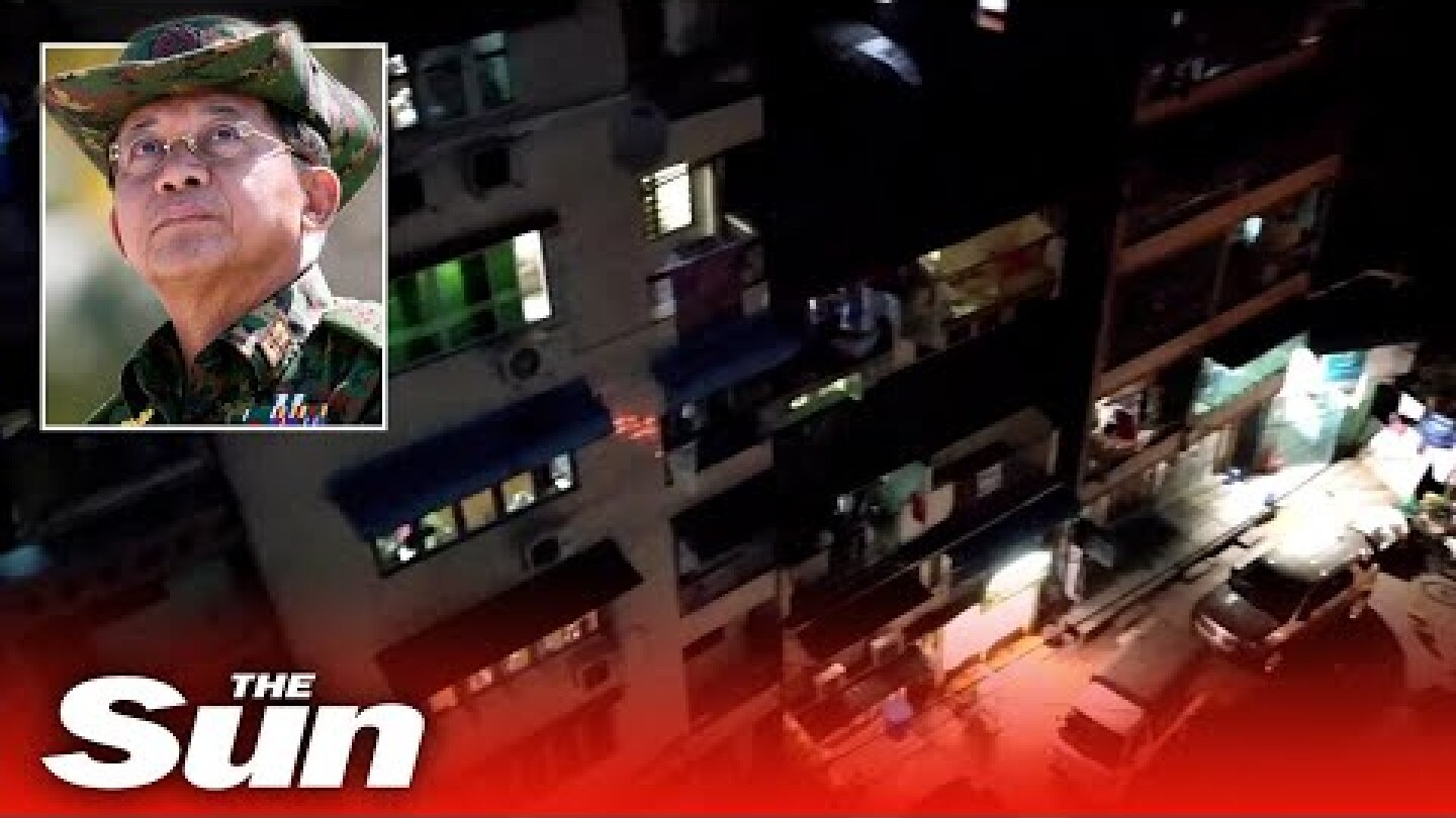 Myanmar coup: Residents stage protest for fourth consecutive night as Min Aung Hlaing takes charge