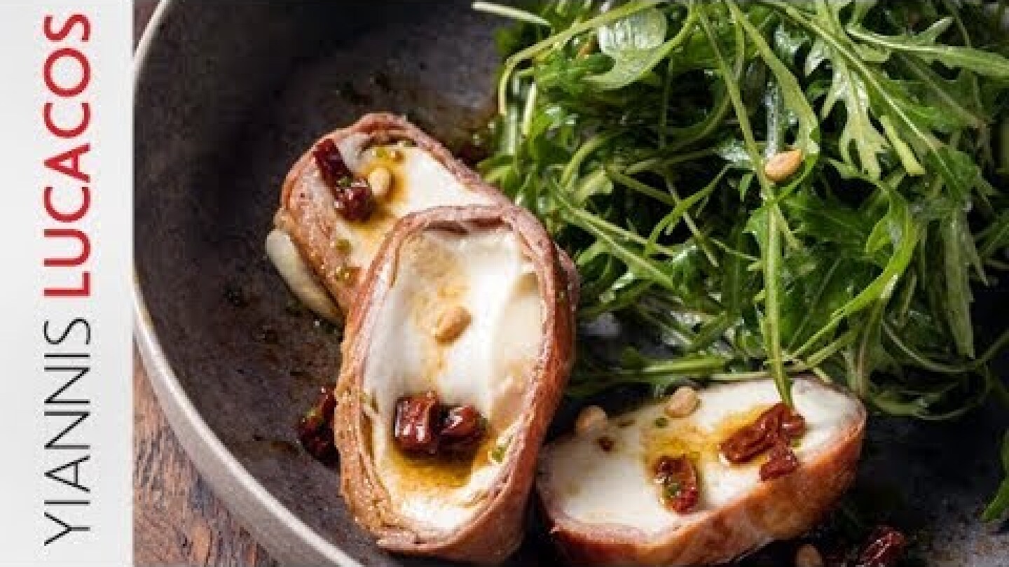 Σαλάτα ρόκα με μοτσαρέλα & προσούτο | Yiannis Lucacos