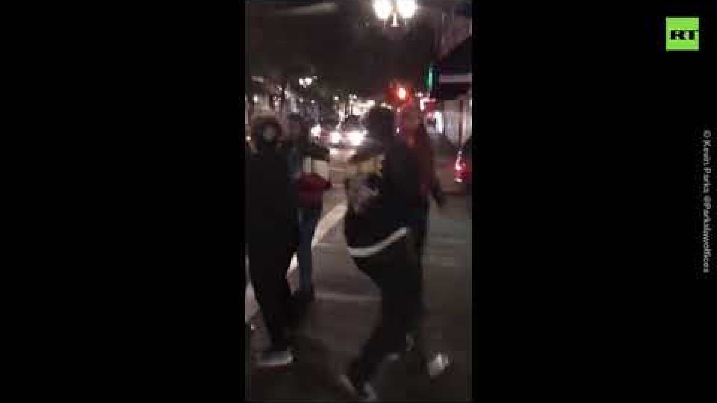 Ram and run | Car plows through Portland protesters