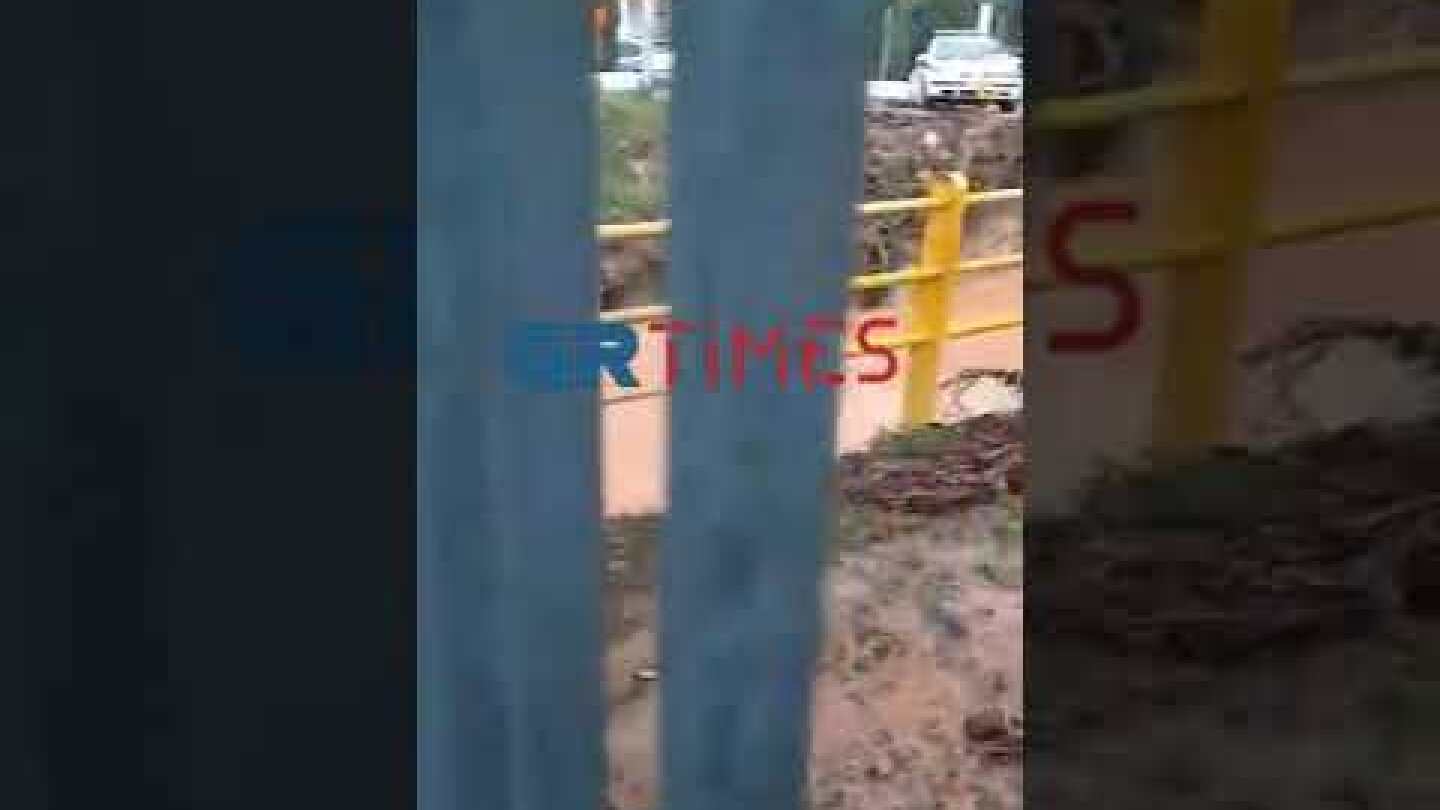 Υπερχείλισε το ποτάμι στο Ζαγκλιβέρι