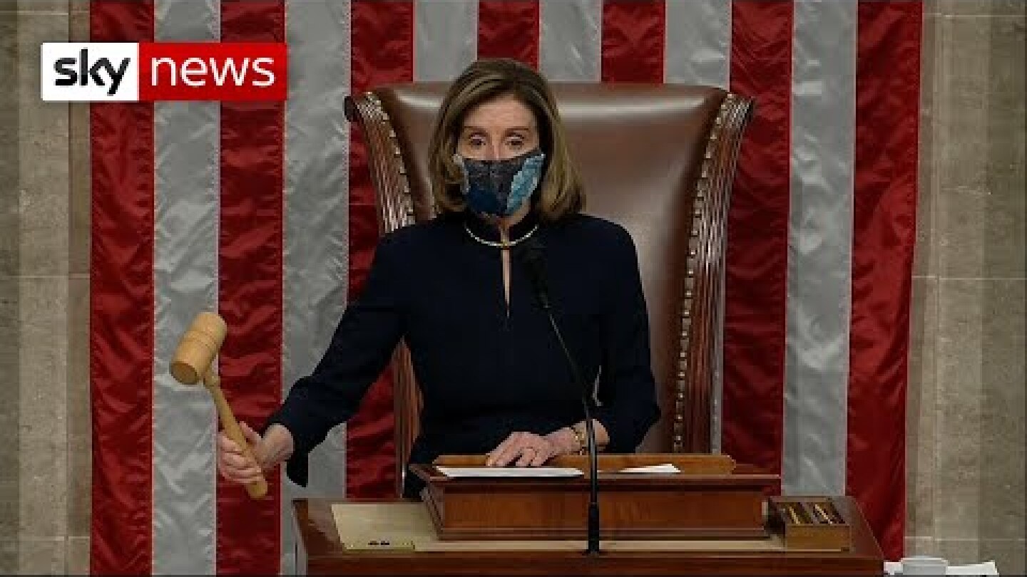 Impeached: Watch the moment President Trump was impeached