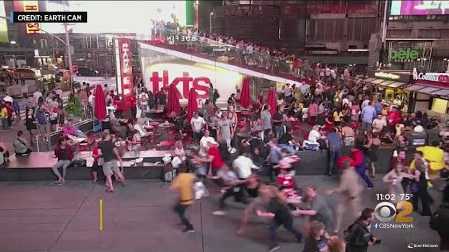 Panic In Times Square After Active Shooter Fears