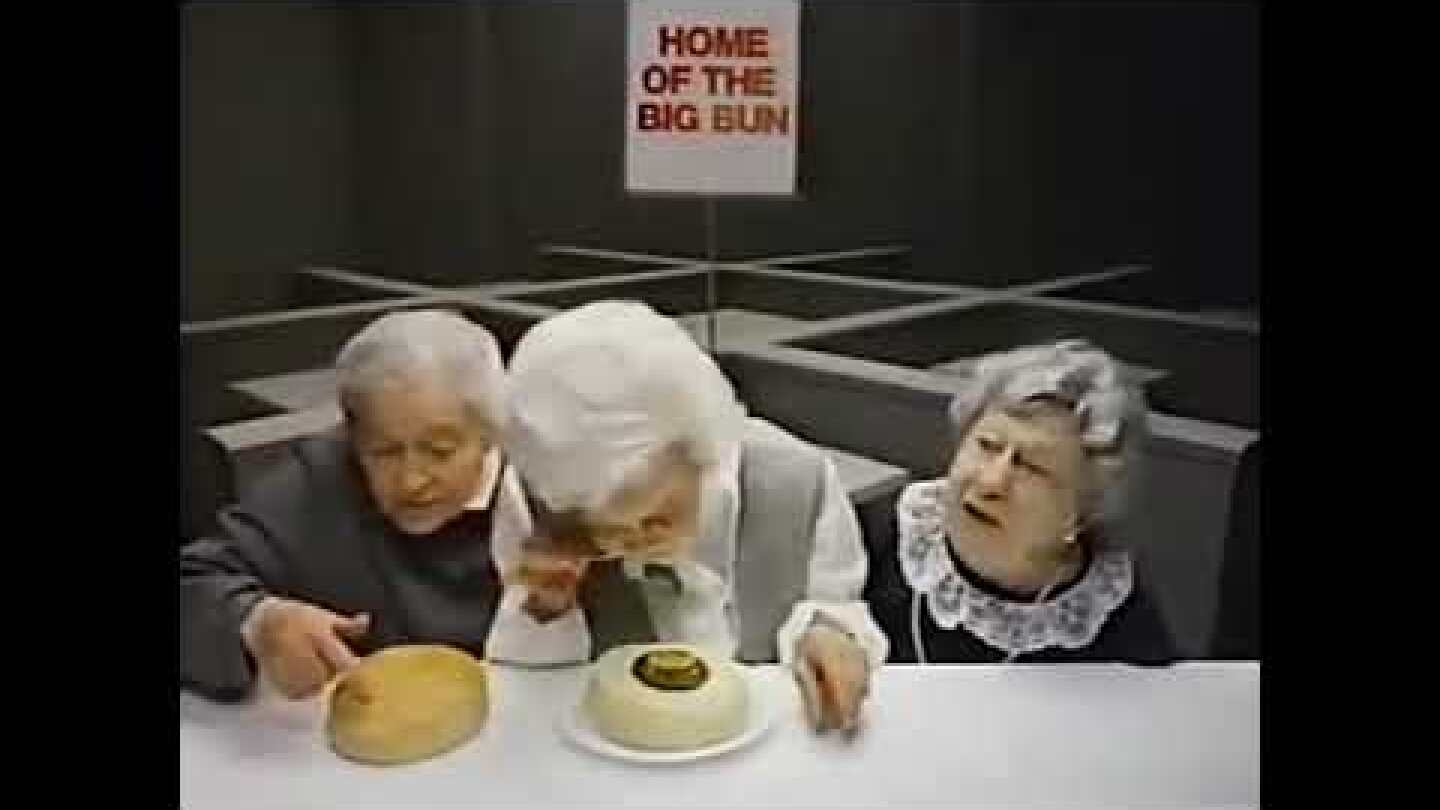 Wendy's - 'Where's the Beef '  Ad (Original - 1984)
