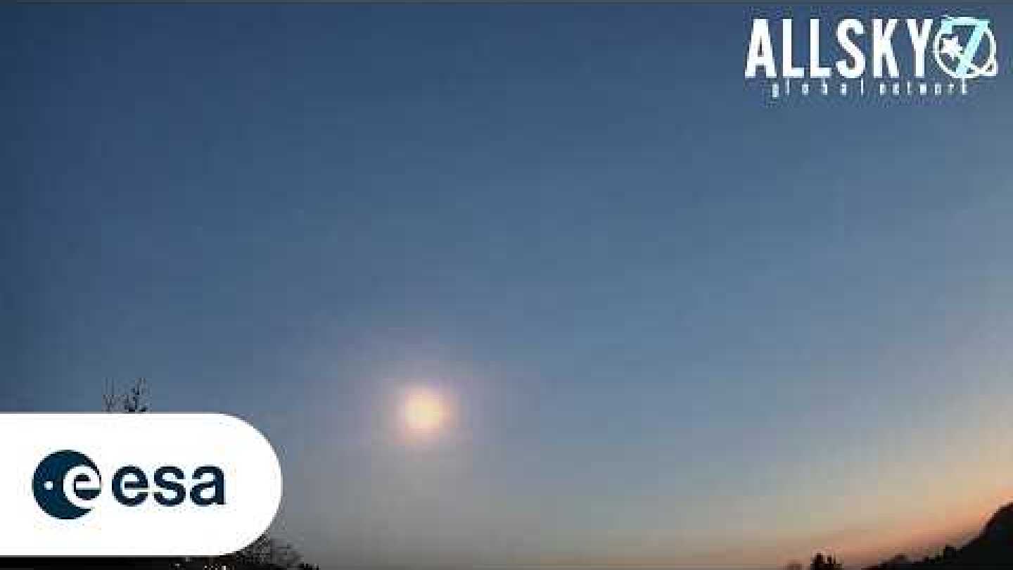 Fireball over Europe, 8 March 2026