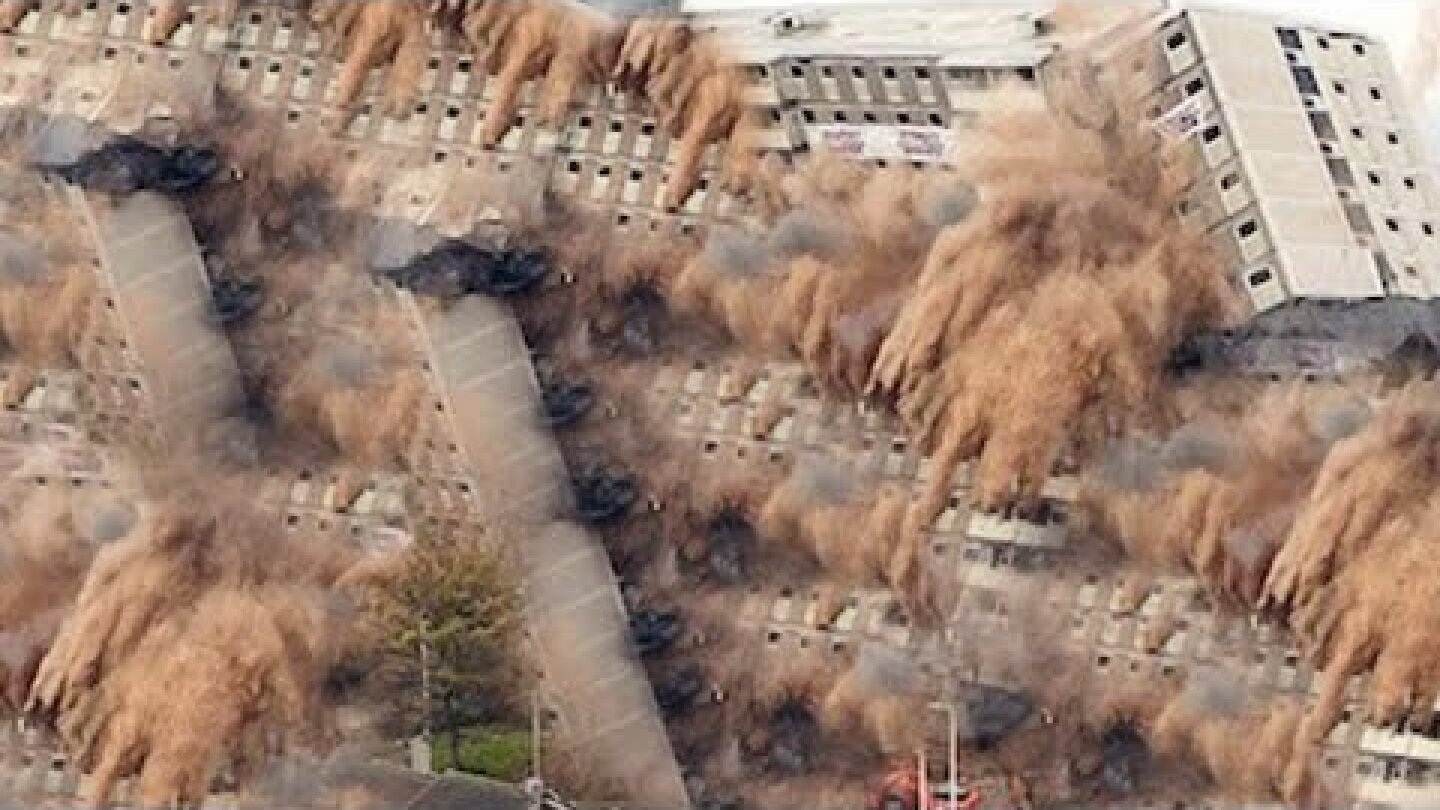 Watch without kids: Powerful earthquake knocks down houses in Mexico