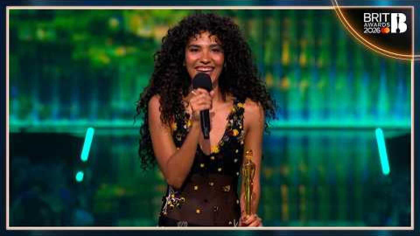 Olivia Dean Wins Artist of The Year | The BRIT Awards 2026