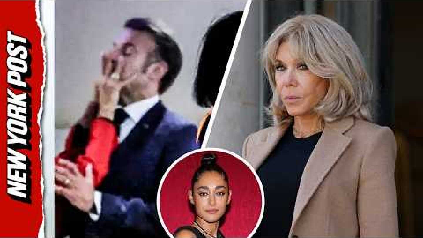 Emmanuel Macron SLAPPED by Wife Brigitte Over Steamy Message on his Phone, New Book Claims